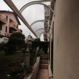 Pensiline con chiusura tende a zip